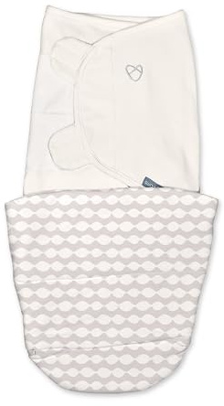 Ingenuity SwaddleMe all säsong puckduk, gr 0–3 månader, 3,1–6,3 kg 1 st, 0,5–2,5 TOG – drömvågor