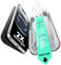 ESR Protector de Pantalla para iPhone 16e 2025/14/13/13 Pro, Protección Militar, Dureza 9H, Cristal Templado Cobertura Total con Bandeja UltraFit