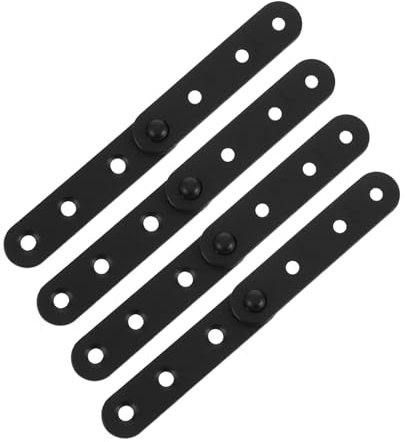 Alipis 4pezzi Cerniere Nascoste Per Mobili Esterni Staffe Metalliche Per Tavoli in Staffe Di Riparazione in Acciaio Inossidabile Per Di Fissaggio