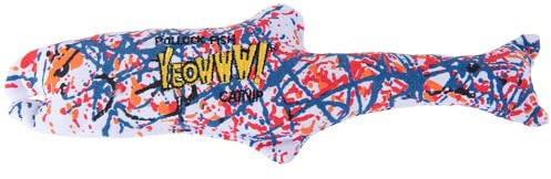 Yeowww Pollock Fish Catnip Toy