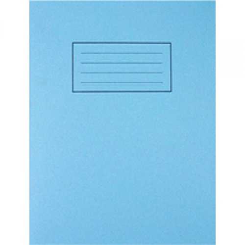 Silvine Exercise Book Ruled 229x178mm Blue (Pack of 10)