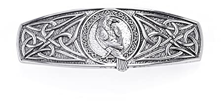 KKJOY Vintage Metall Haarspange Silber, Keltische Knoten Haarklammer Groß, Rabe Haarnadeln, Gothic Haarspangen Damen, Braut Haarschmuck Hochzeit, Bananenspange für Frauen und Mädchen