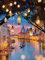 Diamond Painting Bilder Full Küste des Sonnenuntergangs 5D DIY Diamant Malerei Kinder Erwachsene Mosaik Strass Basteln Dekoration für Wohnzimmer oder Schlafzimmer Wall Décor 80x120cm/32x48inch Round