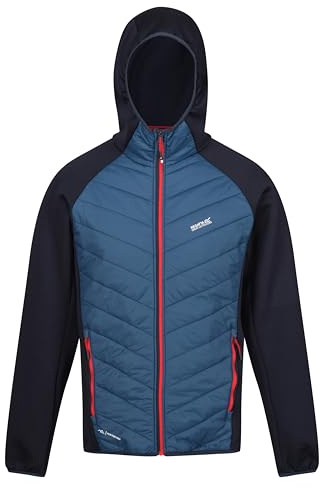 Regatta Andreson VIII Hybrid-Jacke für Herren mit Extol-Stretchmaterial und leichter Isolierung, perfekt zum Wandern, Spazierengehen und für Outdoor-Aktivitäten