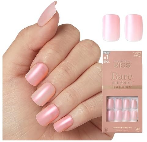 KISS Bare-But Better Premium Nails - Spicy