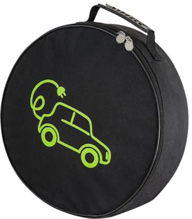 Lottogo Camping Cable Organiser Bag,Electric Vehicle Charging Cable Storage Bag,Caravan Hook-Up Organiser Case, for Car & Caravan Waterproof Storage Bag