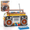 HIGH GODO Klassische Retro Radio Spielzeug, 554 Teile Mini Bausteine Kreativ Radio Spielzeug, Schreibtischdeko Modell Ideas Geschenk für Erwachsene Jugendliche Mädchen Jungen