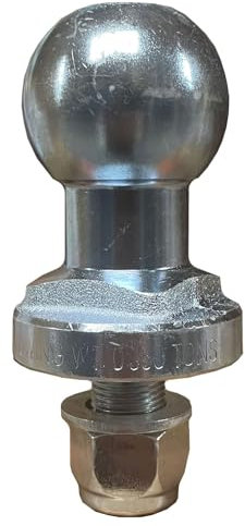 50mm Bolt On Ball ATV Trailer Towing Hitch, 350kg, 19mm Shank - 3631