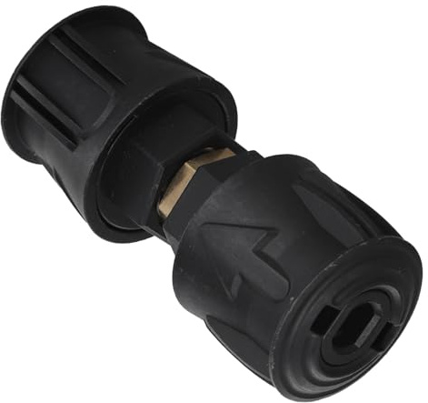 Adaptateur Quick Connect pour nettoyeurs haute pression Kärcher - M22 - Filetage femelle de 14 mm - Connecteur de tuyau en aluminium et plastique, raccord rapide robuste pour nettoyage extérieur