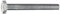 Connex Sechskantschrauben M8 x 60 mm, DIN 933, 1000 g, verzinkt, KL4080860