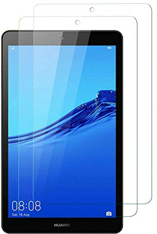 Kepuch 2 Paquetes Vidrio Templado Protector de Pantalla para Huawei MediaPad M5 Lite 8