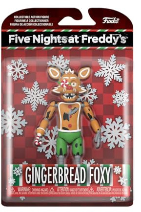Funko Action Figure: Five Nights At Freddy's (FNAF) - Holiday Foxy - Collectable Toy - Gift Idea - Official Merchandise - for Boys, Girls, Kids & Adults