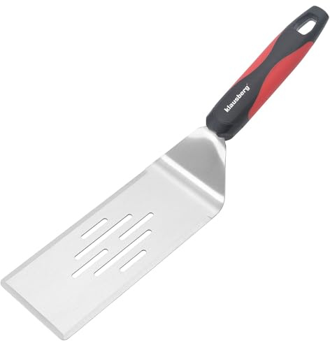 Grillspatel BBQ spatel, grillspade 36 cm, av rostfritt stål, KLAUSBERG KB-7897
