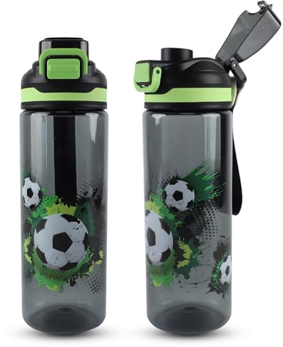 Vattenflaska barn 700 ML, läckagesäker, hållbar, fallsäker, BPA-fri | Skol- och sportflaska för pojkar flickor