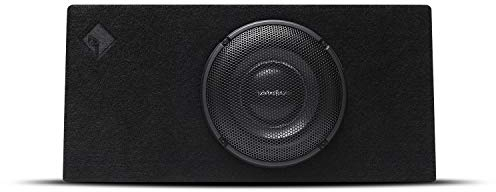 Rockford Fosgate T1S-1X10-25cm SLIM Gehäuse-Subwoofer 500/1000 Watts RMS/MAX, 1 Ohm