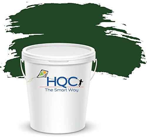HQC Fence and Garden Paint | Furniture, Shed, Wood, Outdoor Paint | Garden Fence | Quick-Drying | 5L Racing Green