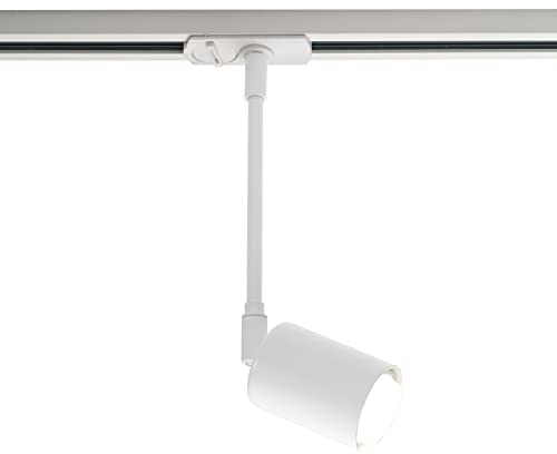 Nordlux Link Explore Indoor Track Light/Rail System White Metal, GU10 35W Nordlux Track System -Bedroom, Living Room, Kitchen, Office, Bedside or Study. IP20, Class 2 (Double Insulated)