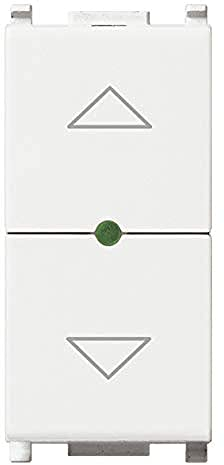Vimar 14196 Plana Commutatore elettronico centralizzabile Quid per tapparella cosφ 0,6 2 A 220-240 V~ 50/60 Hz, memorizzazione di posizione