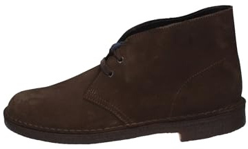 Clarks Originals Uomo Desert Boot Suede Marrone Stivali, Brown Sde, 42.5 EU