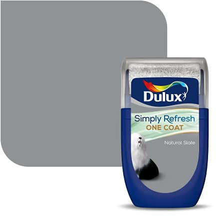 Dulux Simply Refresh Tester Paint - Natural Slate - 30ML, 5382944