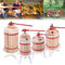TRMLBE 12L Obstpresse Manuell Obstmühle inkl. Presstuch & Einbauanleitung & Zubehör Apfelpresse Weinpresse Beerenpresse
