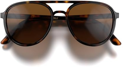 LONDON MOLE® Pilot gafas de sol | Gafas de estilo piloto | Hombre y mujer Unisex | Bisagras de resorte