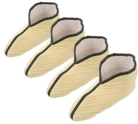 Cabilock 2 Pares Calcetines de Lana Térmicos para Botas de Invierno Acolchado Cómodo y Aislamiento Térmico Ideales para Pesca y Almacenamiento en Frío