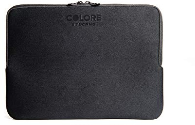 Tucano Second Skin Colore Neopren-Hülle für widescreen Notebooks 43,2 cm (17 Zoll) und 45.7cm (18 Zoll), schwarz