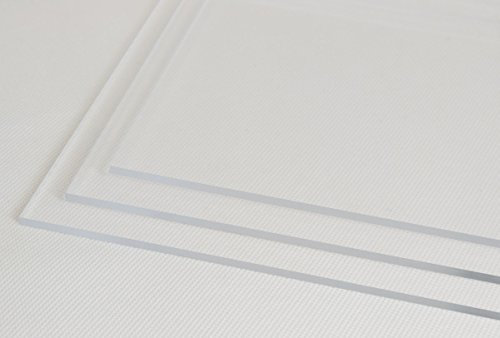 A2 (600MM X 420MM) Clear Acrylic Perspex Plastic Sheet - 2mm, 3mm, 4mm Thicknesses (2mm thick)