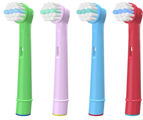 WuYan Zahnbürstenkopf für Oral B kompatibel für weiße 3D-, Doppel- und Präzisionsreinigung Packung mit 4