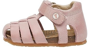 Falcotto Alby-Sandali Semi Chiusi in Pelle, Rosa 26
