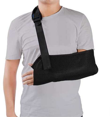 Brazo Sling Brazo respirable Inmovilizador de hombro Hombro Manguito rotador Protector de brazo roto para adultos