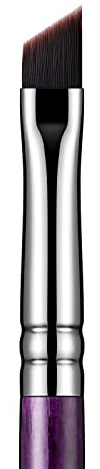 Eyeliner Brush Fine Angled - PRO Precision Gel Eye Liner Makeup Brush -Ultra Thin Slanted Flat Angle - Premium Cruelty Free Synthetic Bristles (E835 Purple)