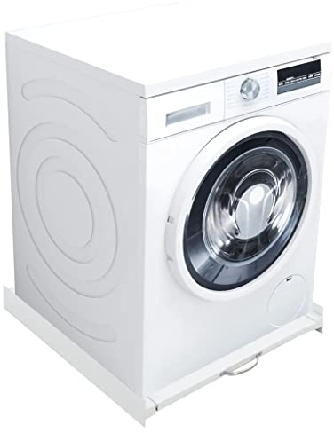 FIRBNUS Zwischenbaurahmen Waschmaschine/Trockner Waschmaschinensockel Waschmaschine Regal Washing Machine Stand Waschmaschine Unterbau Trockner Untergestell Waschmaschine Untergestell