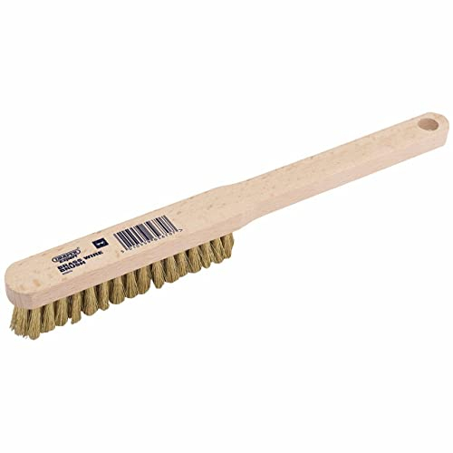 Draper 65670 Brosse métallique avec poils en laiton 225 mm