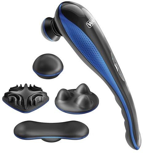 Wahl Lithium-Ion Deep Tissue Percussion Handheld Massager for Muscles, Back, Neck, Shoulder Pain Relief, Cordless, Adjustable Intensity, Long Battery Life, FSA Eligible, Model 4232