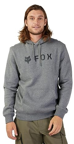 Fox Racing - Absolute Pullover Hoodie, Fleece, HTR Graph, XL Grey