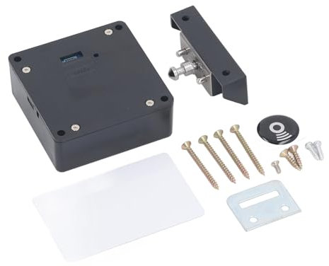 Serratura per Armadio RFID Serratura per Armadio Invisibile Serratura per Armadio Elettronica per Armadio per Armadietti per Cassetti in Legno