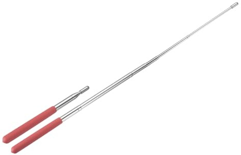 QUARKZMAN Apuntador telescópico para Profesores, Puntero Extensible de 39 Pulgadas para Pizarra Blanca en aulas, presentaciones de Oficina, punteros Rojos