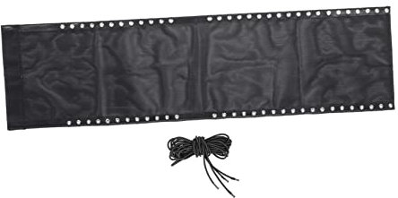 Didiseaon Panno Di Ricambio Per Sedia Da Spiaggia Sedie Da Patio Lettini Coperture Poltrona Reclinabile Copertina Cuscineria Esterna Fettuccia Per Sedia Da Giardino Black Tessuto