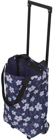 OSALADI Carrello Saliscale Pieghevole Leggero con Ruote la Spesa, Carrello della Spesa Portatile Compatto per Casa, Campeggio e Trasporto su Scale, Struttura Resistente e Pieghevole