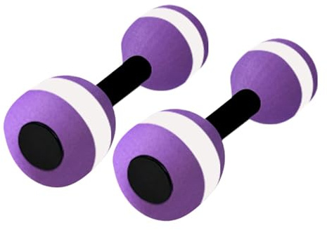 Mancuernas De Ejercicio Acuático EVA De Alta Densidad | 2 Piezas Mancuernas Acuáticas Para Niños Adultos Adolescentes | Pesas De Agua Para Piscina, Pérdida De Peso Aeróbica