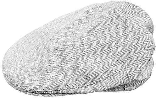 mintgreen Gorra Newsboy Niño Recién Nacido Espina de Pescado, Gris Claro, 1-2 años