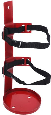 Yardenfun Support D'extincteur Mural Robuste pour Extincteurs De 2 à 4 Kg Installation Facile Matériau Solide Support De Sécurité pour Maison 1 Unité