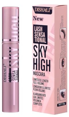 Dishali lash Sensational Sky High Mascara, Limitless Length, Full Volume