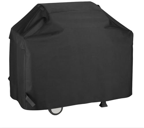 Aiweijia Grill Abdeckhaube, Wetterfest Grillabdeckung, 210D Oxford Gasgrill Abdeckplane, Wasserdicht Grillschutzhülle, 145x61x117cm, reißfest, UV, Rost und Schimmel