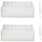 2 Pack Sensory Brush Autism Therapy Cradle Cap Brush Surgical Scrub Nail Cleaning Bathing Sponge