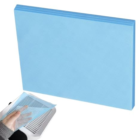 Qfdiwr Feuilles Pour Aspirateur À Poussière D'Ongles | 100 Pièces Collecteur De Poussière Ventilé Pour Manucure - Papier Collecteur Pour Pratique Femmes Maison Salon Formation