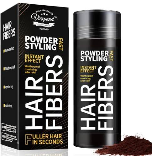 Polvere Per Styling, Cipria Styling Aspetto Opaco, Volume Powder Per Capelli Di Uomini E Donne, Aggiunge Volume Ai Capelli, Facile Da Modellare, Non Unge (Marrone Scuro)