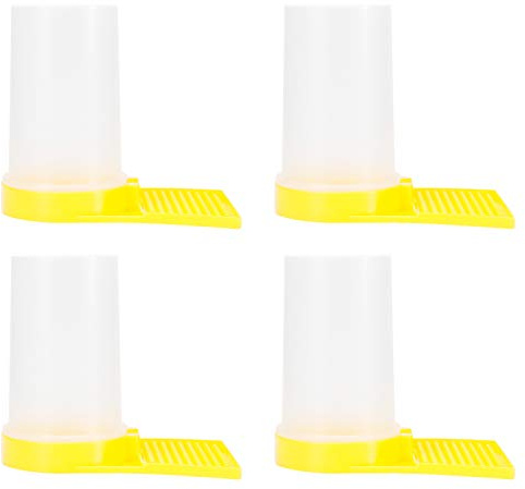 CFTGIW Bikupa Entrance Matare Plast Dispenser Honung Biodling Dricksutrustning Lätt Att Hjälpa och Bee Feeder Bee Dispenser Dricksverktyg för Biodling Dricka